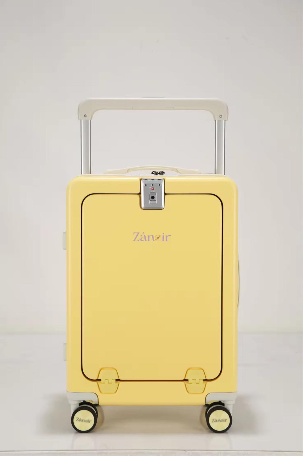 Sunrise Yellow hardcase carry-on suitcase 58 x 37 x 27cm