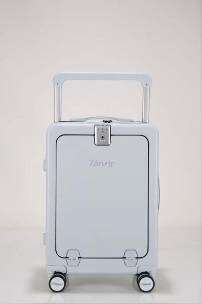 Ocean Blue hardcase carry-on suitcase 58x37x27 cm